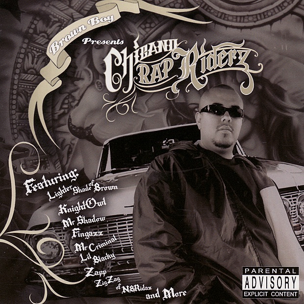Chicano Rap Riderz by Brownboy album cover
