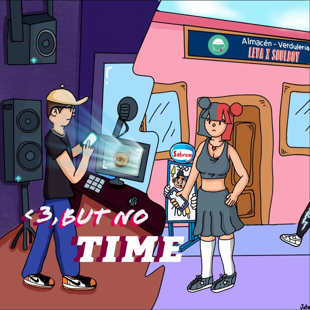 <3, But No Time - Single by Leva & Soulboy album cover