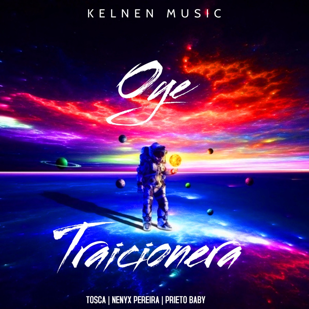 Oye Traicionera (Cover) - Single by TOSCA, Nenyx Pereira & Prieto Baby album cover