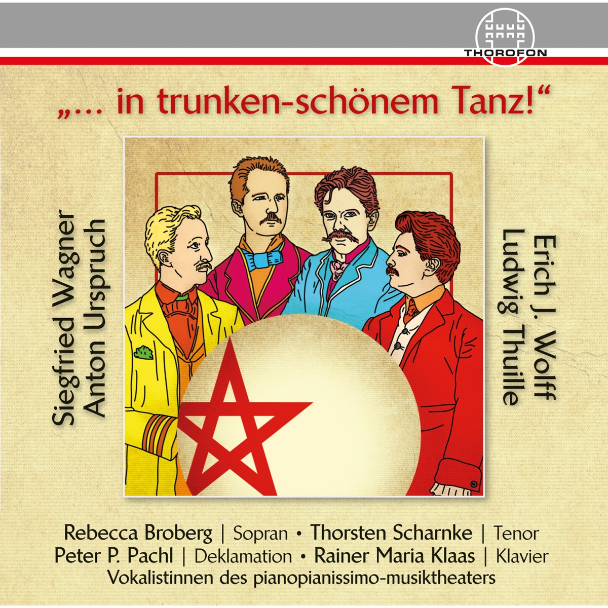 "... in trunken-schönem Tanz!" by Rebecca Broberg, Thorsten Scharnke & Rainer Maria Klaas album cover