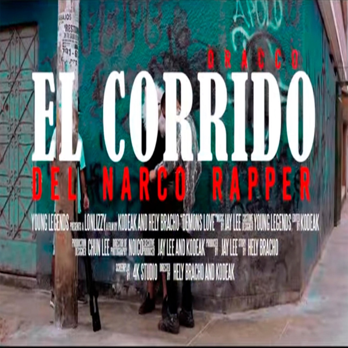 EL CORRIDO DEL NARCO RAPPER - Single by Lil Dracco album cover