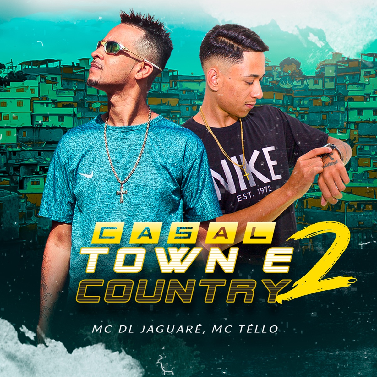 Casal Town e Country 2 - Single by Mc DL Jaguaré & Mc Téllo album cover