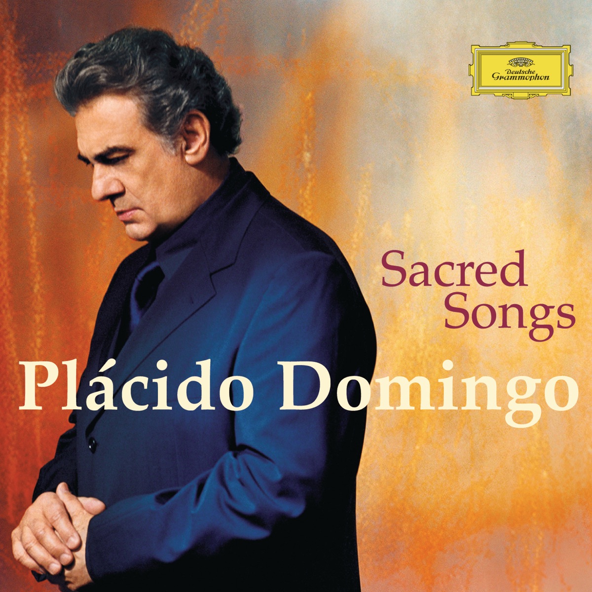 Sacred Songs by Plácido Domingo, Orchestra Sinfonica di Milano Giuseppe Verdi & Marcello Viotti album cover