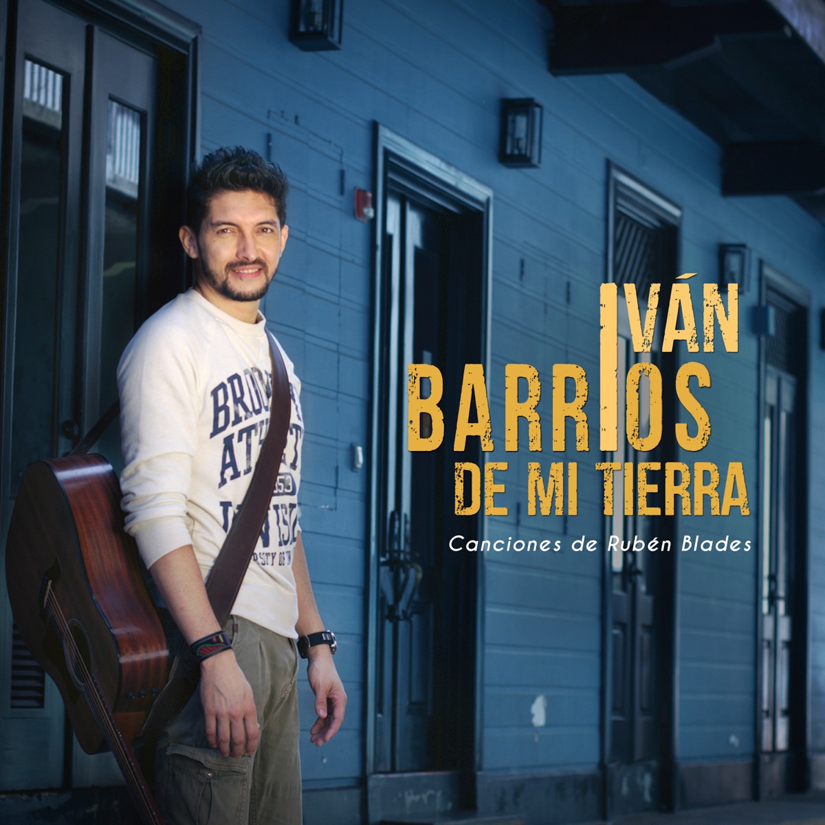 Barrios de Mi Tierra (Canciones de Rubén Blades) by Iván Barrios album cover