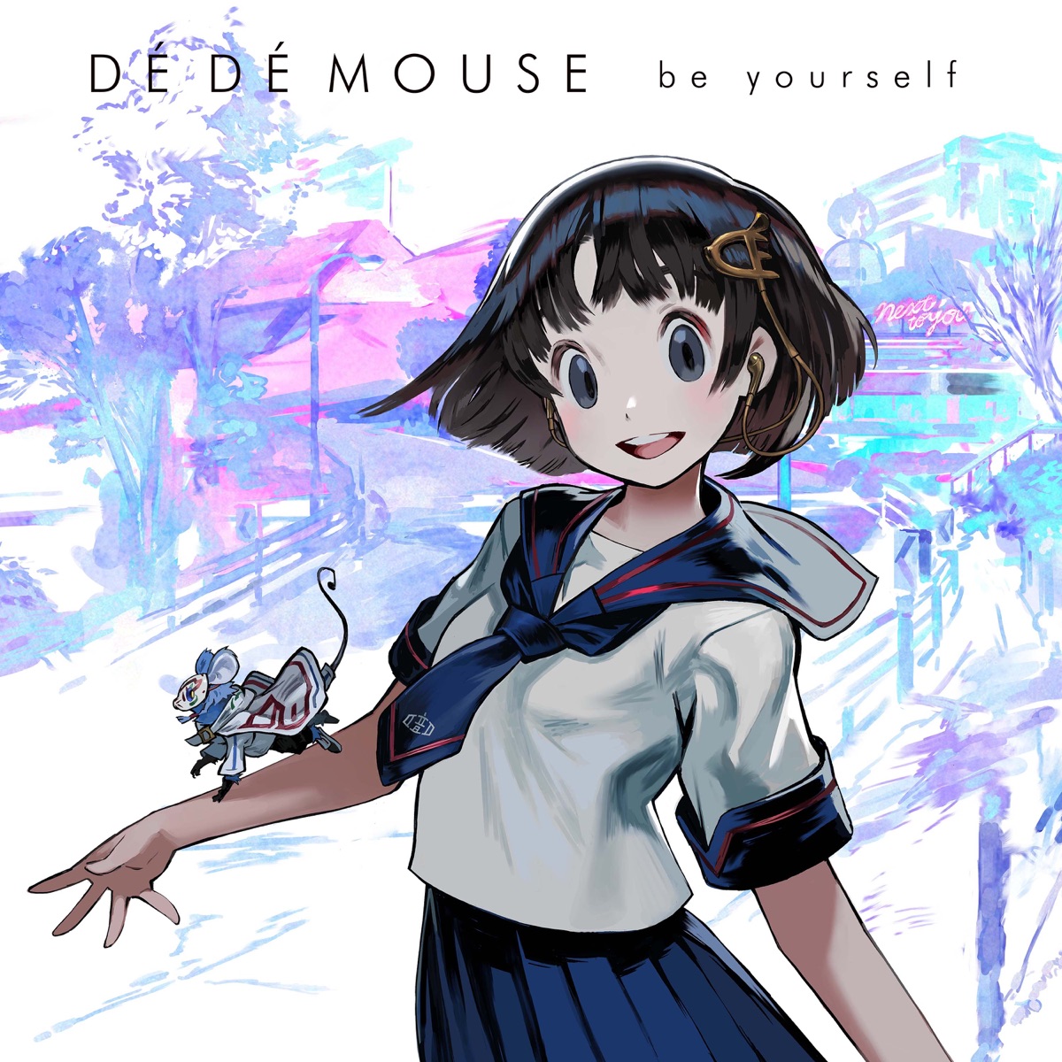 be yourself by De De Mouse album cover