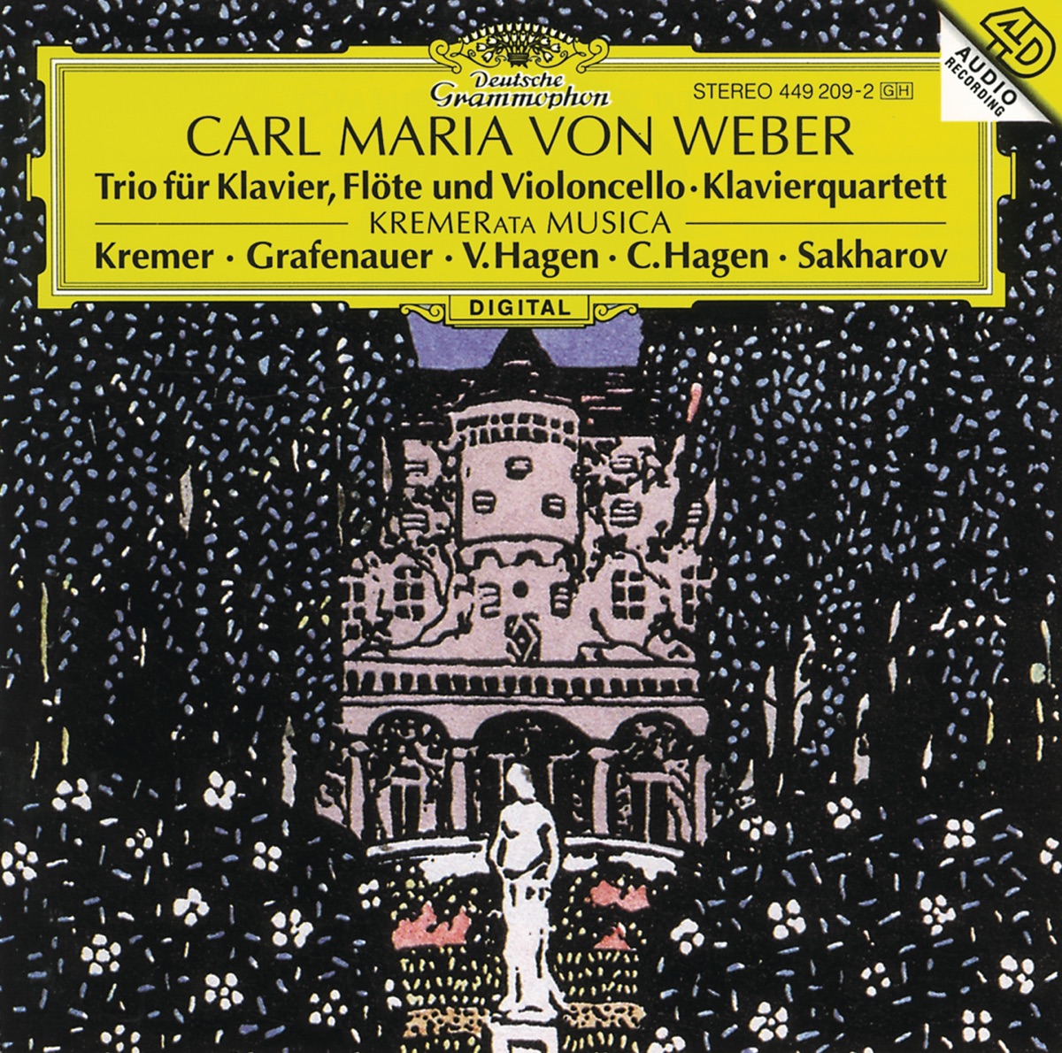 Weber: Piano Trio Op. 63; Piano Quartet Op. 8 by Gidon Kremer, Clemens Hagen, Irena Grafenauer, Vadim Sacharow & Veronika Hagen album cover