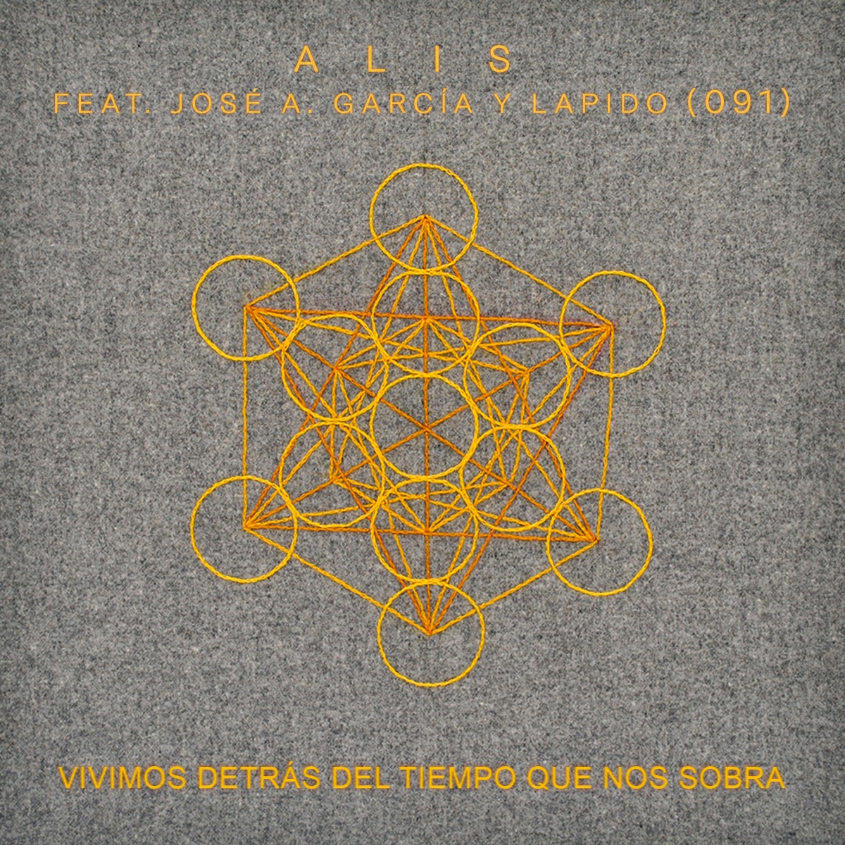Vivimos Detrás del Tiempo Que Nos Sobra (feat. José Antonio García, José Ignacio Lapido & 091) - Single by ALIS album cover