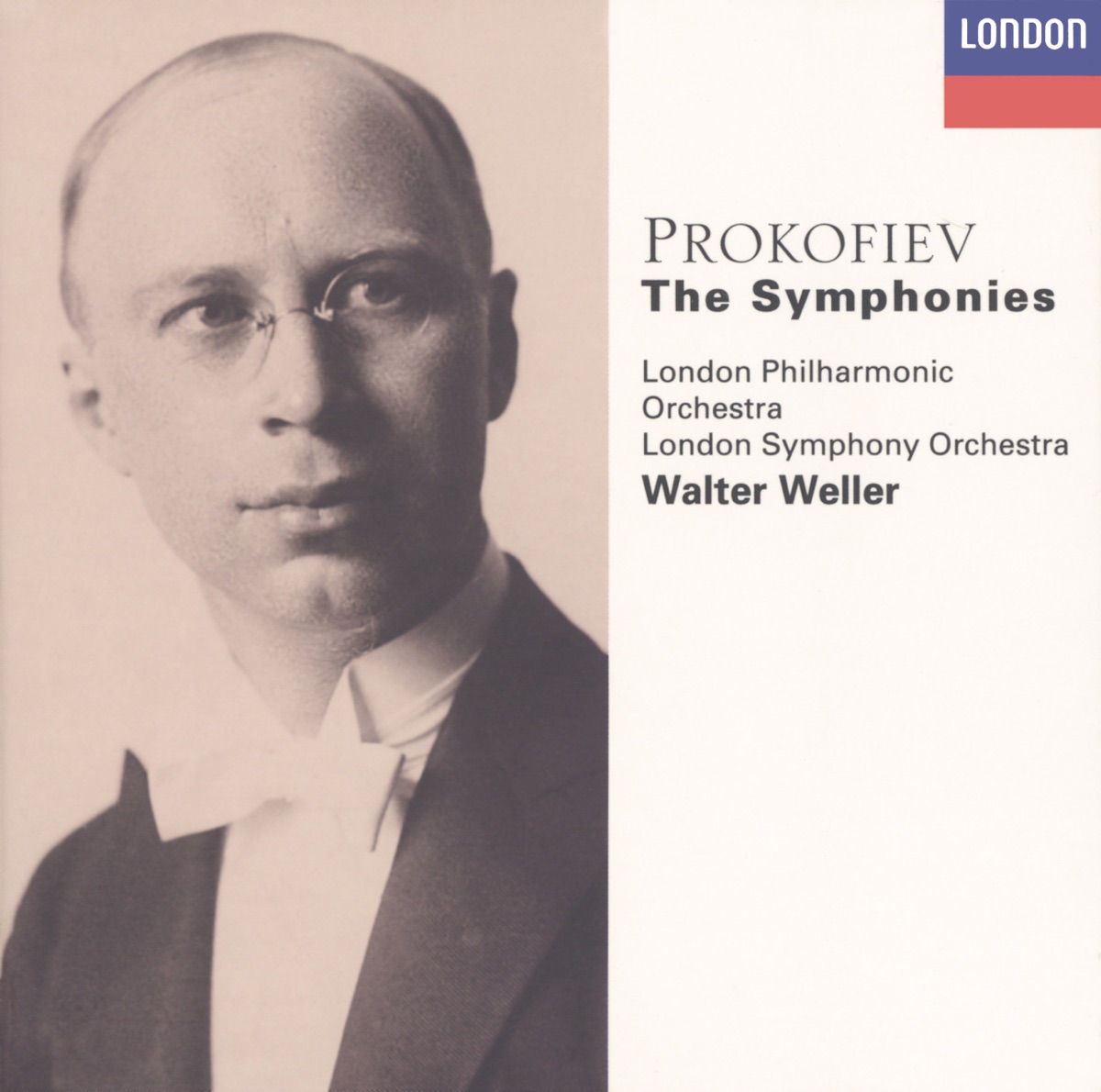 Prokofiev: The Symphonies by London Philharmonic Orchestra, London Symphony Orchestra & Walter Weller album cover