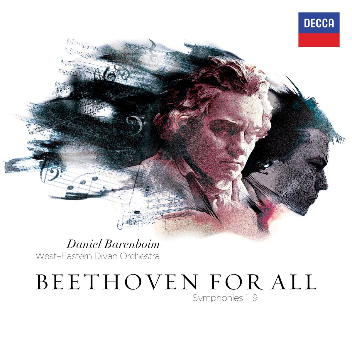 Beethoven for All: Symphonies Nos. 1-9 by West-Eastern Divan Orchestra & Daniel Barenboim album cover