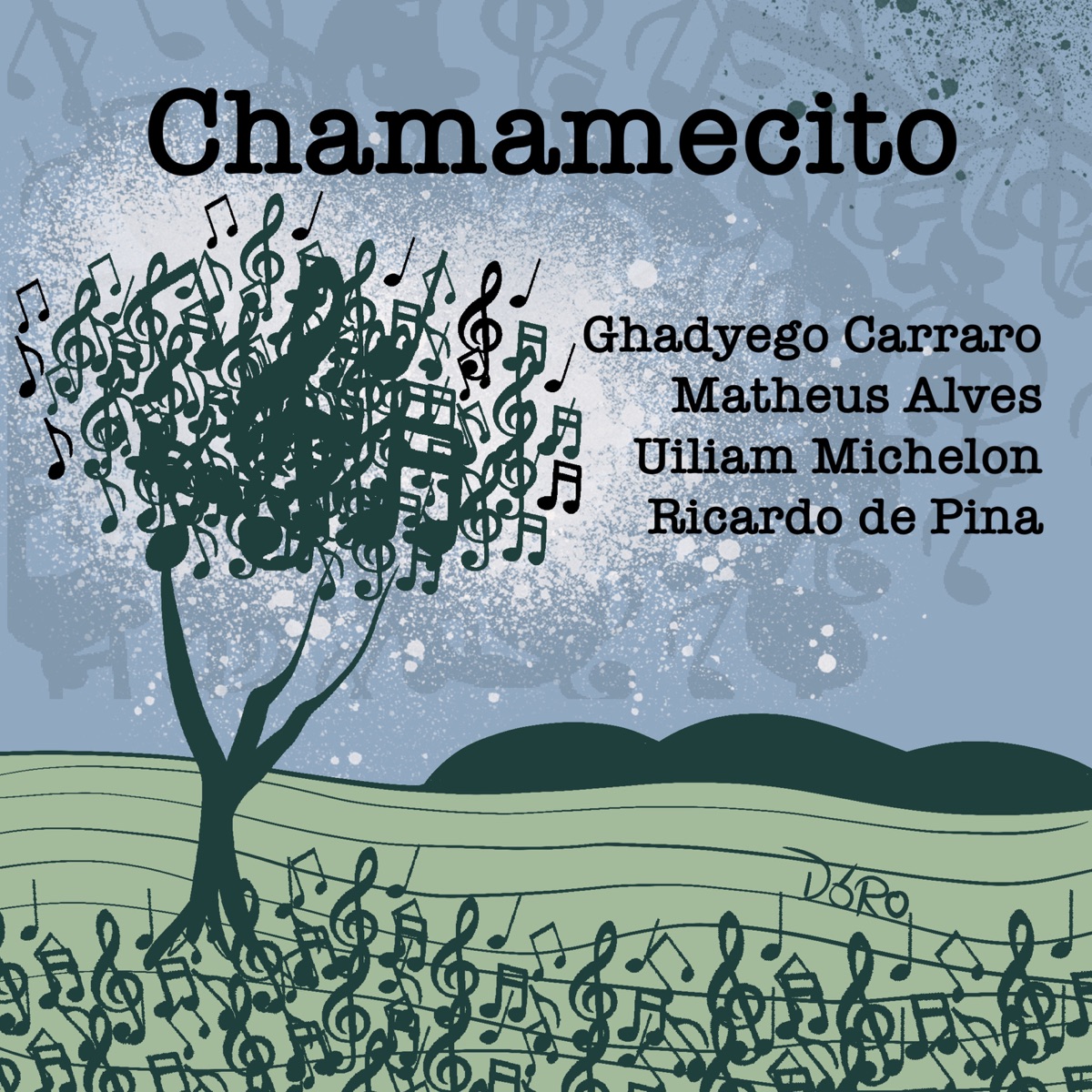 Chamamecito (feat. Matheus Alves, Ricardo de Pina & Uiliam Michelon) - Single by Ghadyego Carraro album cover