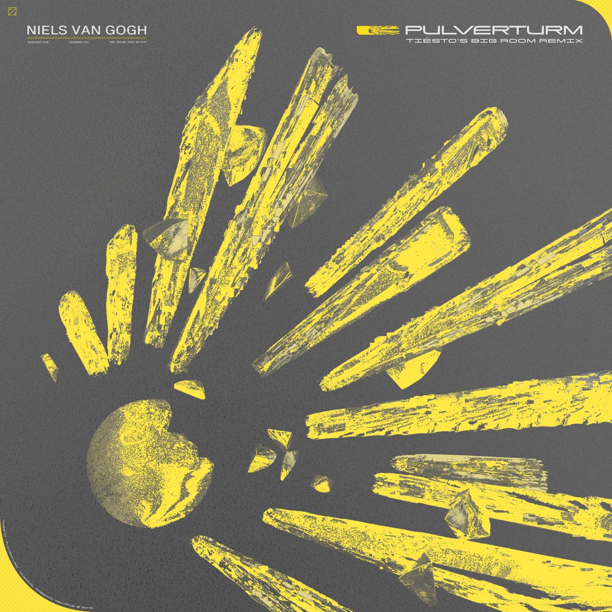 Pulverturm (Tiësto's Big Room Remix) - Single by Niels van Gogh album cover