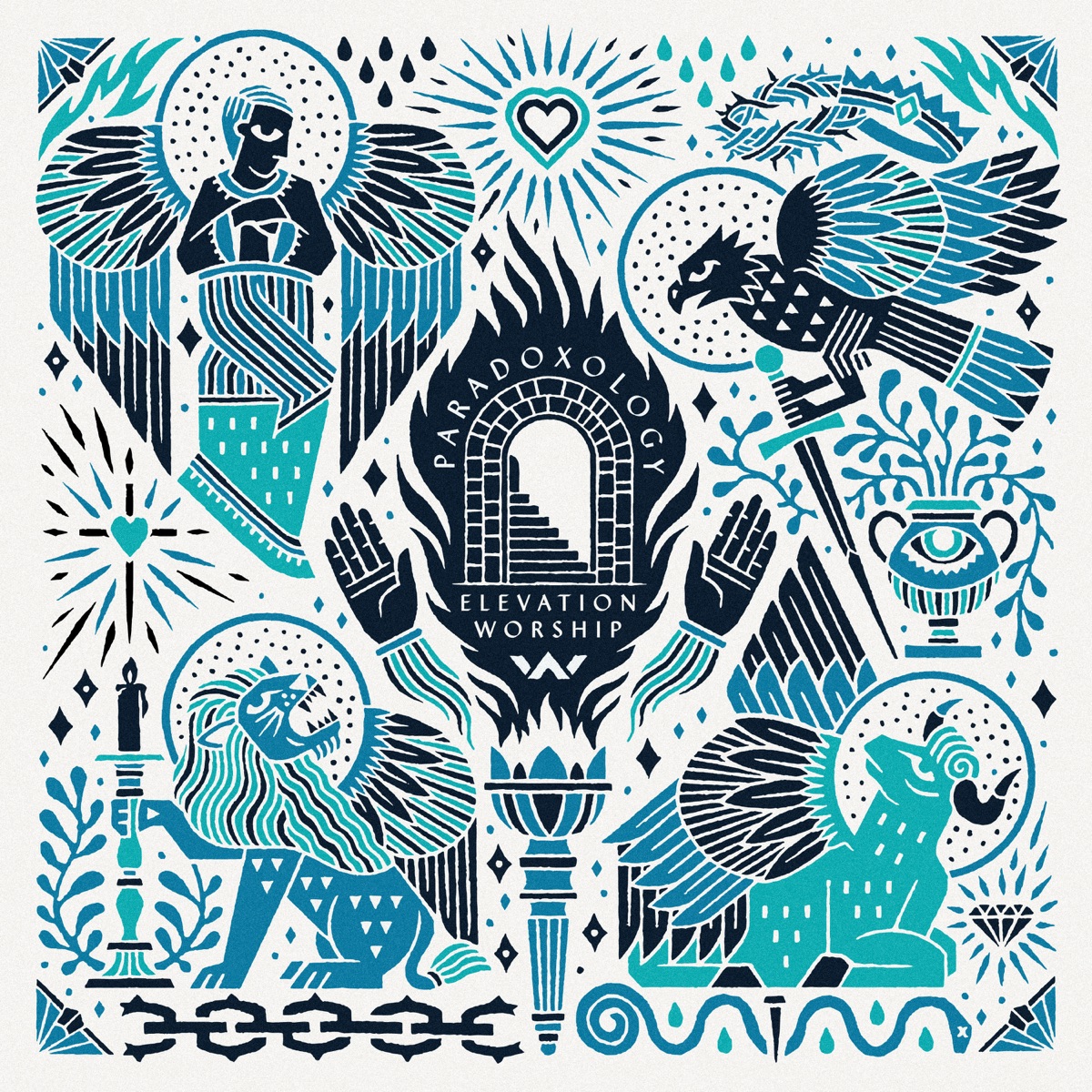Paradoxology by Elevation Worship album cover artwork