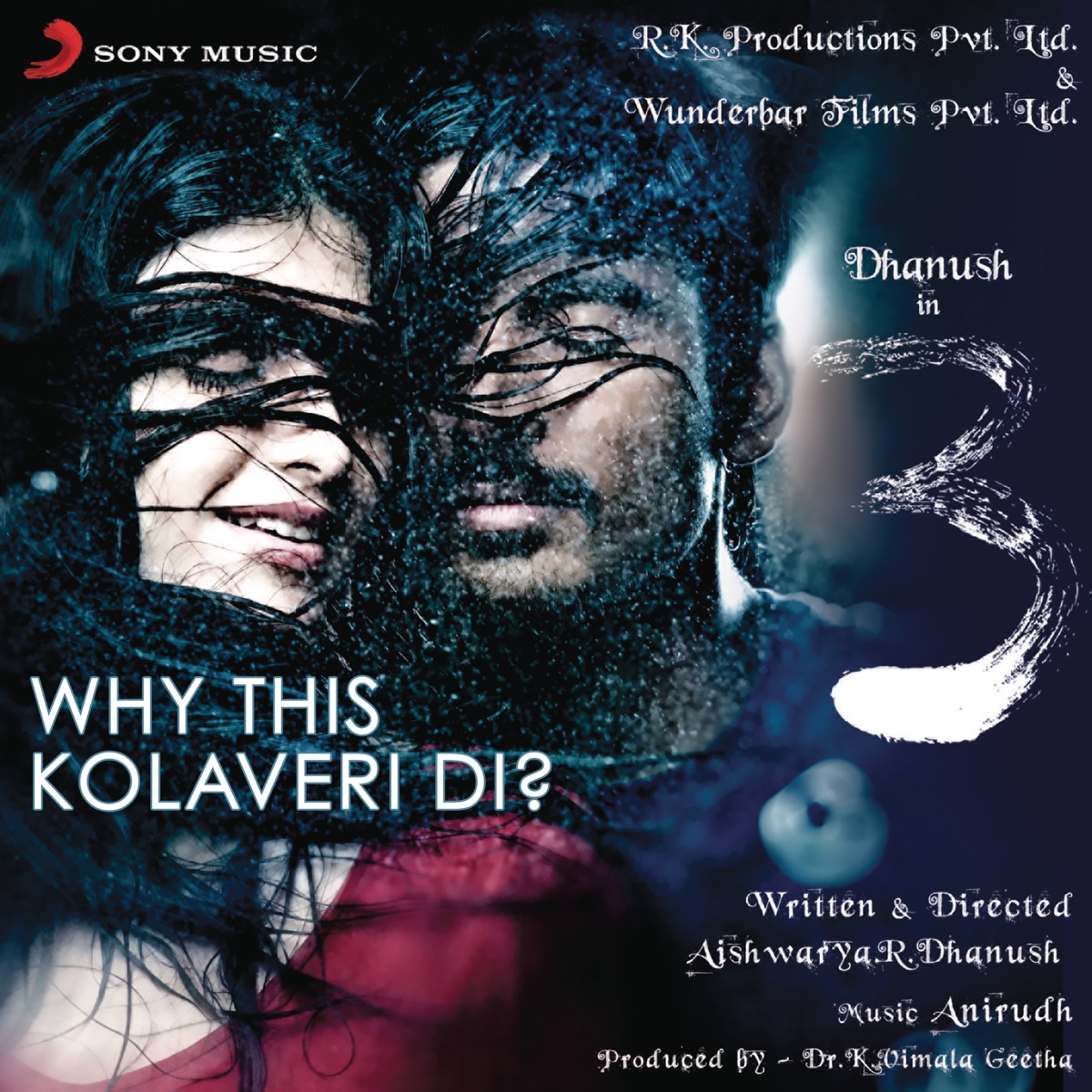 Why This Kolaveri Di - 3 - Single by Anirudh Ravichander album cover