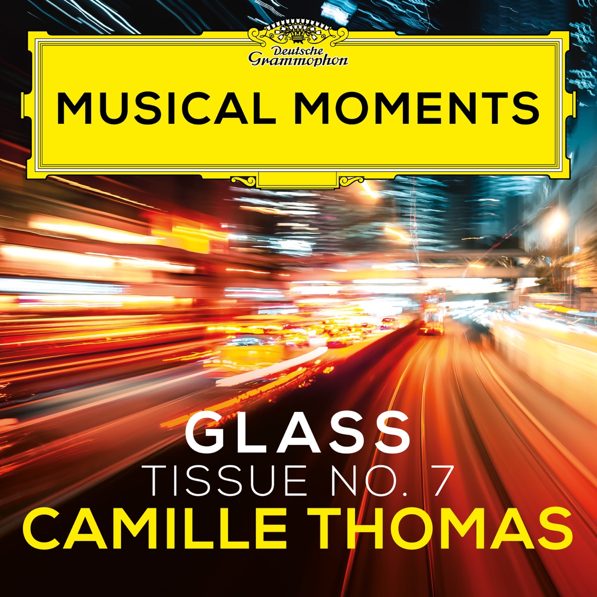 Philip Glass: Tissue No. 7 (Musical Moments) - Single by Camille Thomas & Julien Brocal album cover