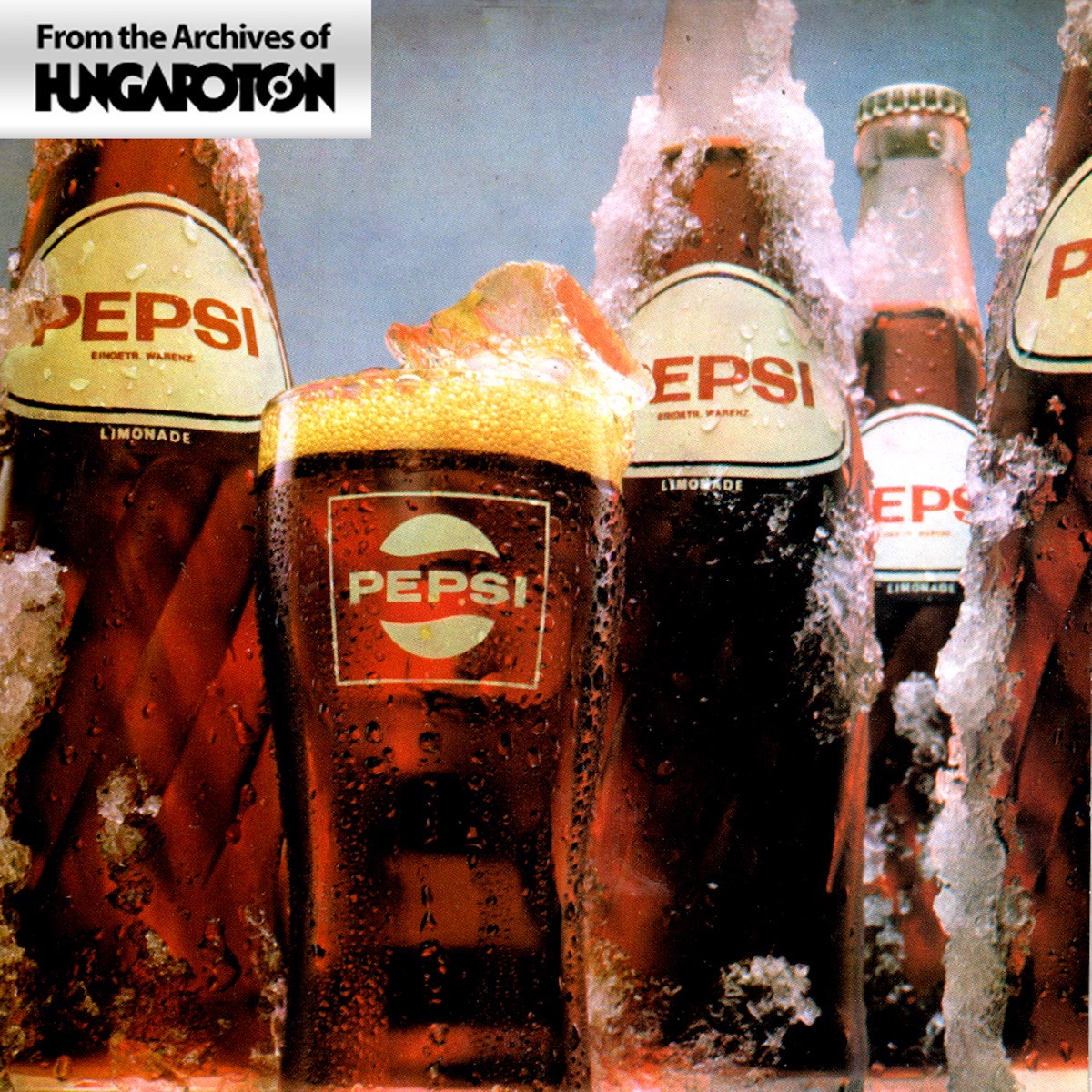 Pepsi Cola Reklámlemez - EP by Harmónia Vokál, Non-Stop együttes, Juventus együttes, Johnny Carr, Bergendy & MHV Vonós Tánczenekar album cover