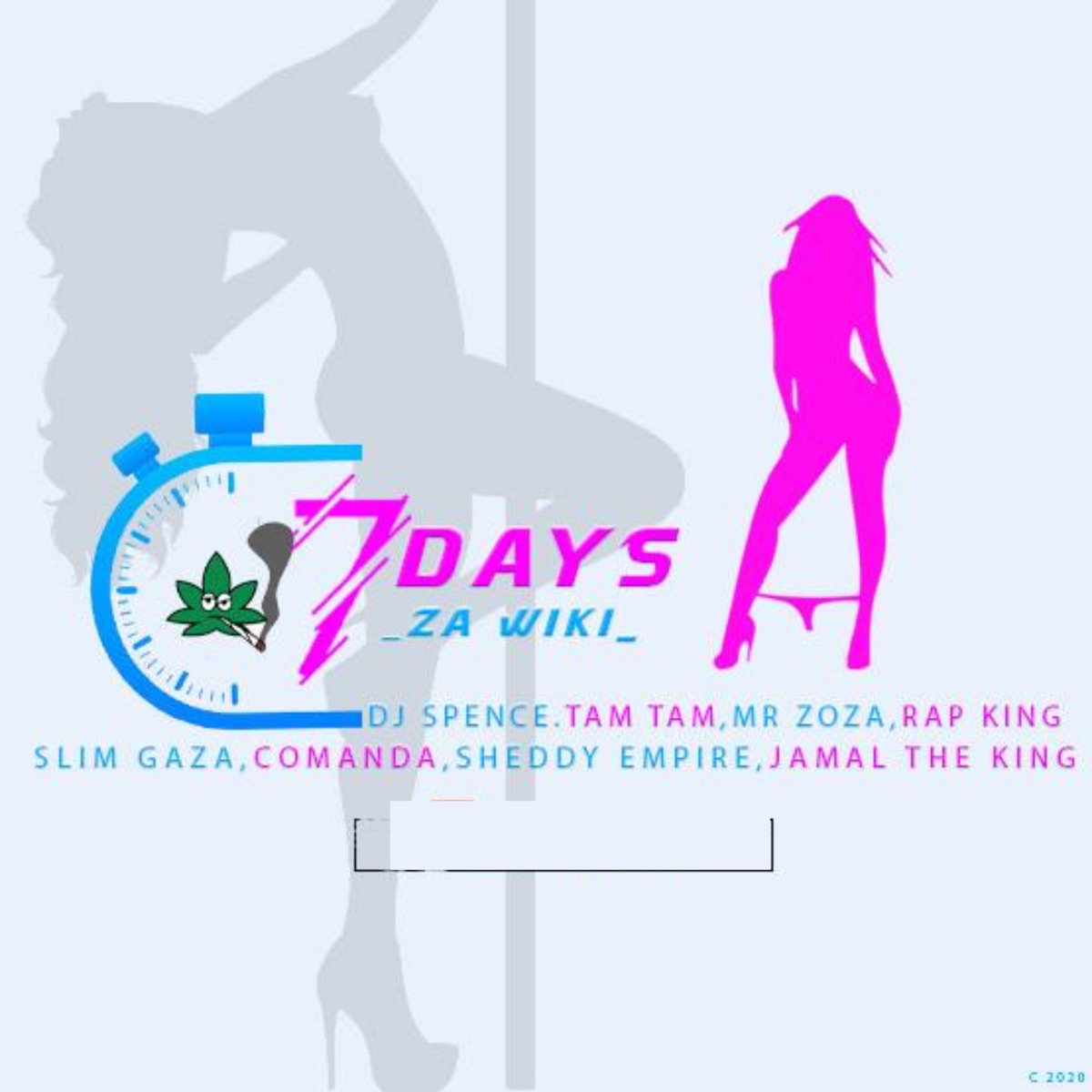 7 Days (feat. Tam-Tam, Mr Zoza, COMANDA, Slim Gaza, Sheddy Empire & Rap King) - Single by DJ Spence album cover