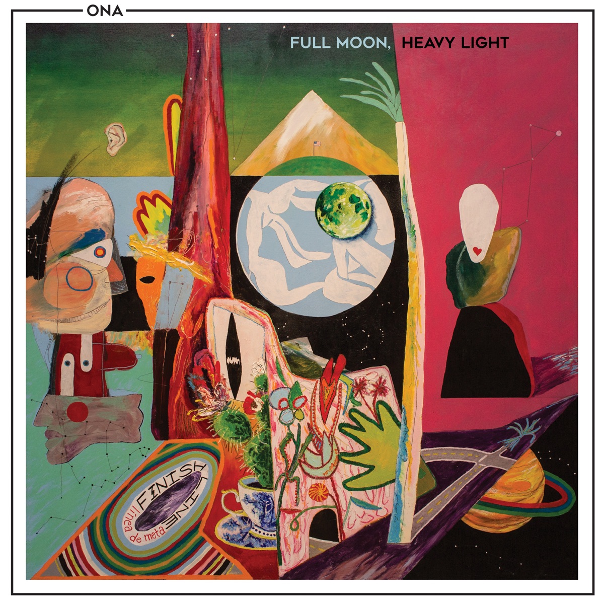Full Moon, Heavy Light by Ona album cover