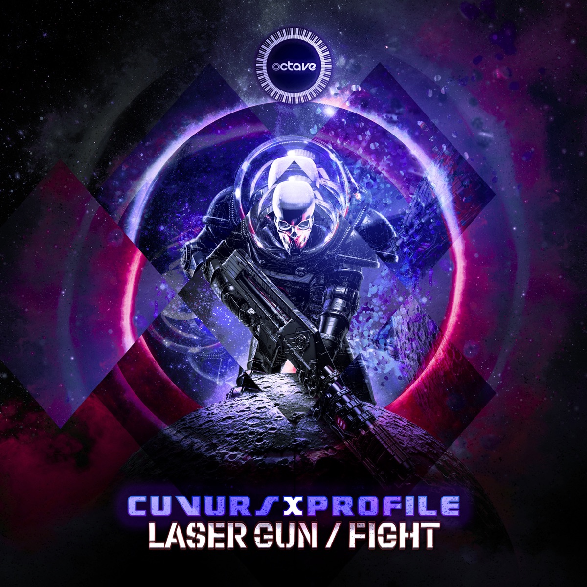 Laser Gun / Fight - Single by Cuvurs & Profile album cover