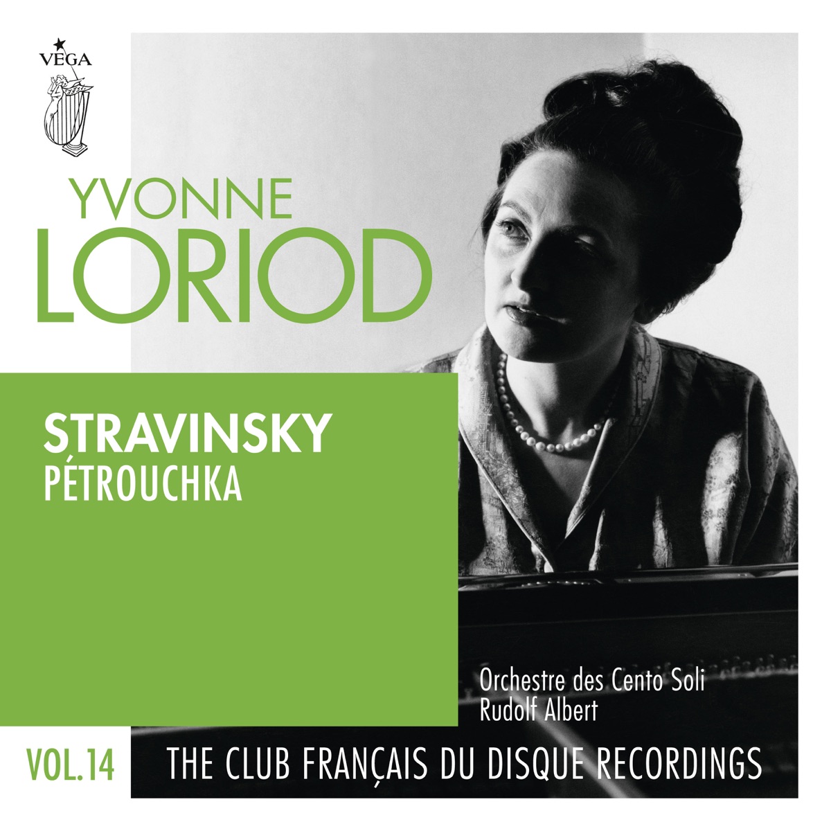 Stravinsky: Petrouchka by Yvonne Loriod, Orchestre des Cento Soli & Rudolf Albert album cover
