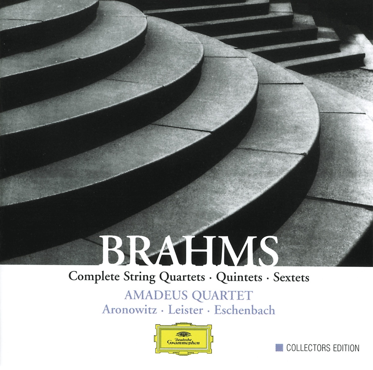Brahms: Complete String Quartets, Quintets & Sextets by Amadeus Quartet album cover