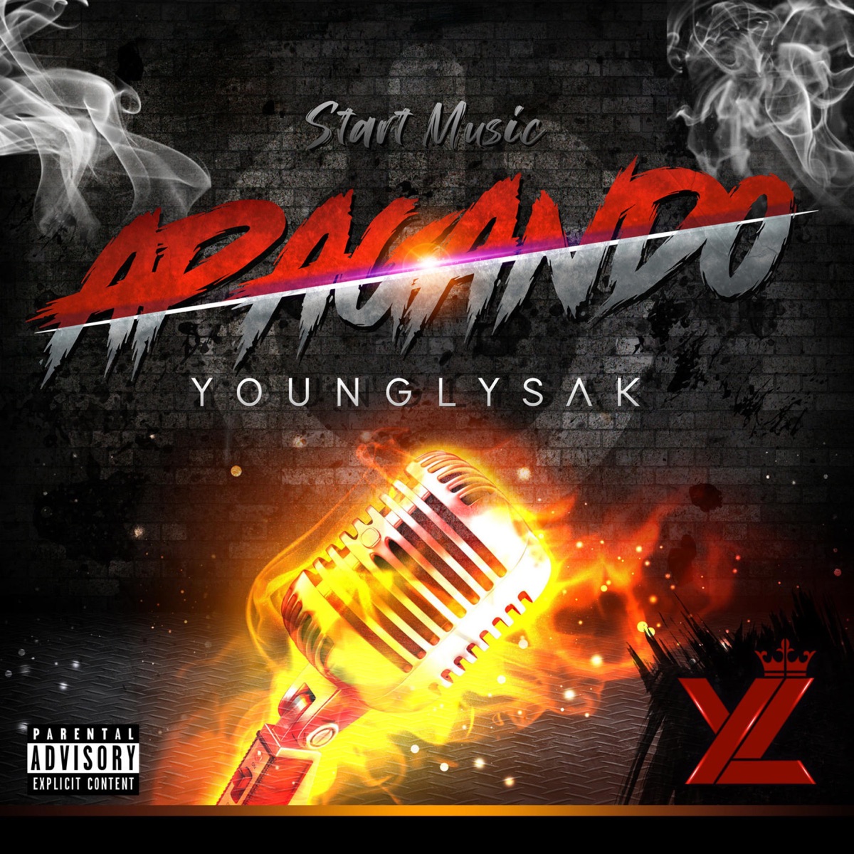 Apagando - Single by Younglysak album cover