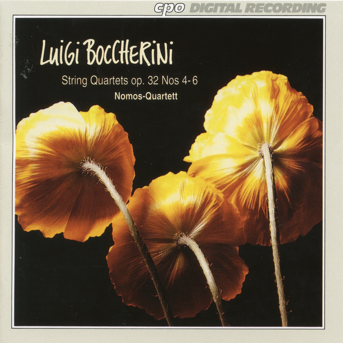 Boccherini: String Quartet, Op. 32 Nos. 4-6 by Nomos Quartet album cover