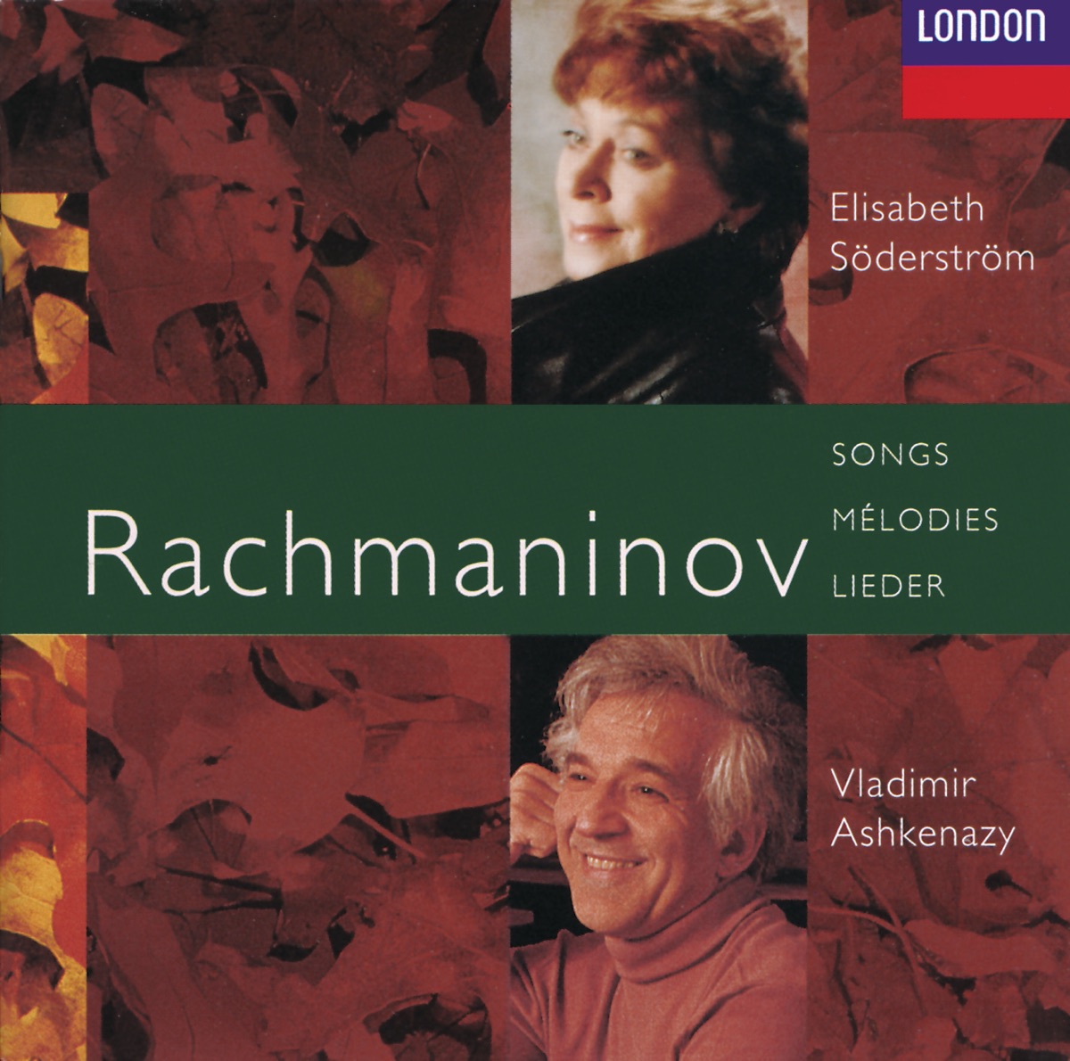 Rachmaninov: Songs for Voice by Elisabeth Söderström & Vladimir Ashkenazy album cover