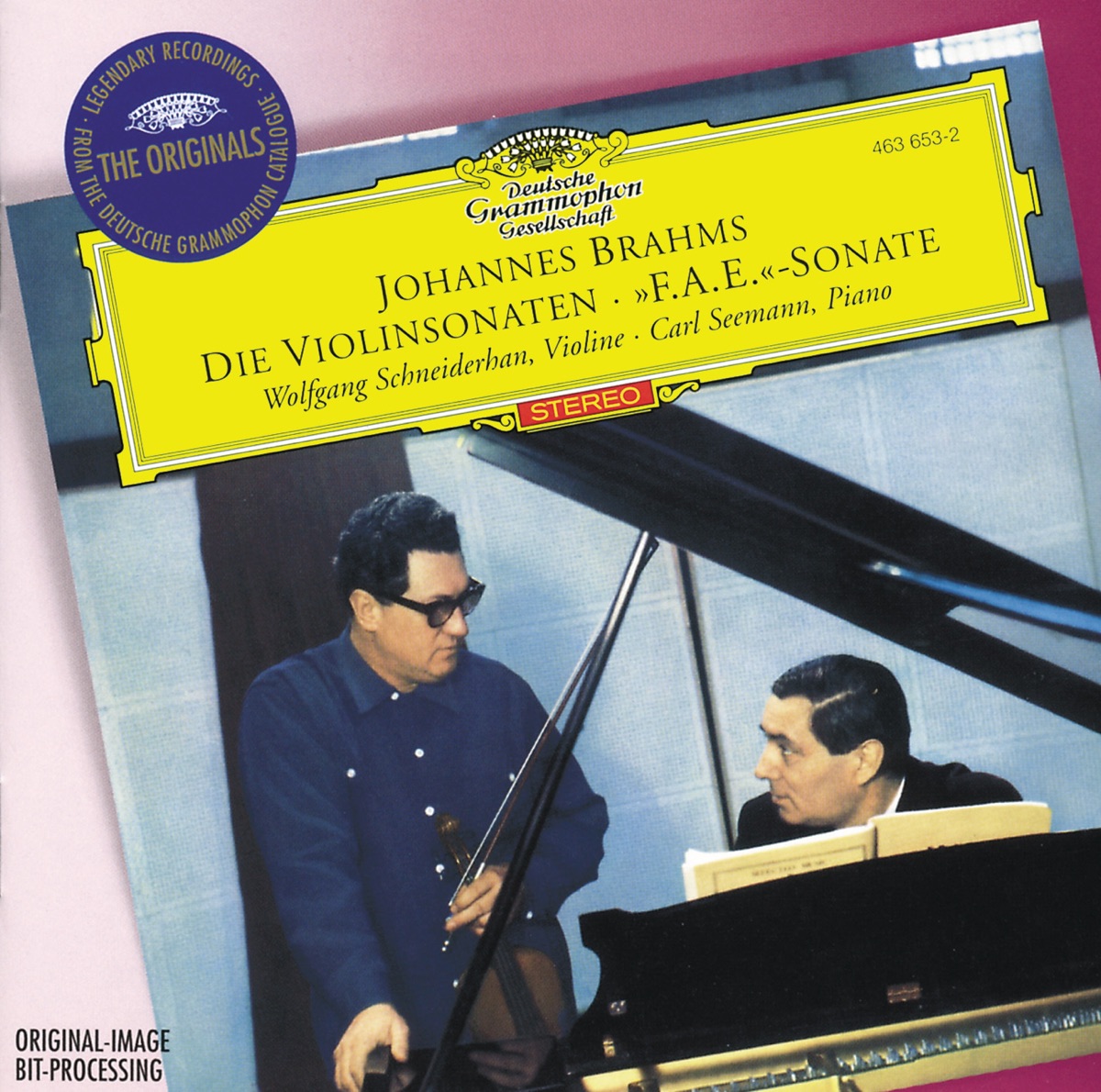 Brahms: Violin Sonatas by Wolfgang Schneiderhan & Carl Seemann album cover
