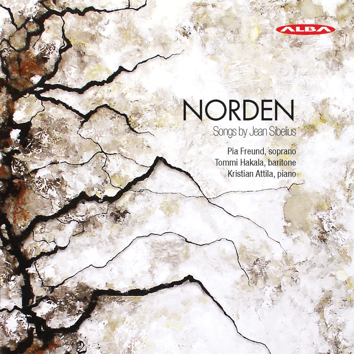 Norden: Songs by Jean Sibelius by Kristian Attila, Tommi Hakala & Pia Freund album cover