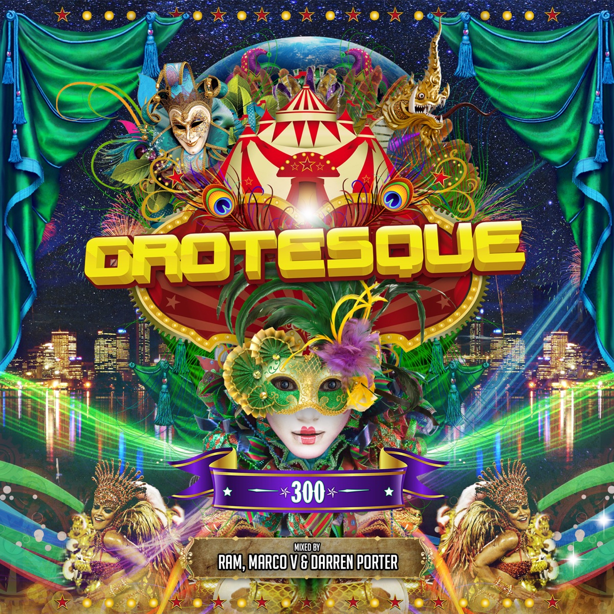 Grotesque 300 by RAM, Marco V & Darren Porter album cover