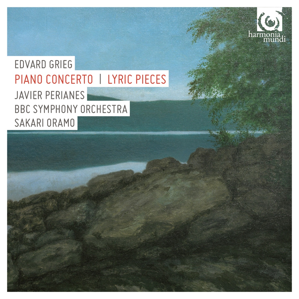 Grieg: Piano Concerto & Lyric Pieces by Javier Perianes, BBC Symphony Orchestra & Sakari Oramo album cover