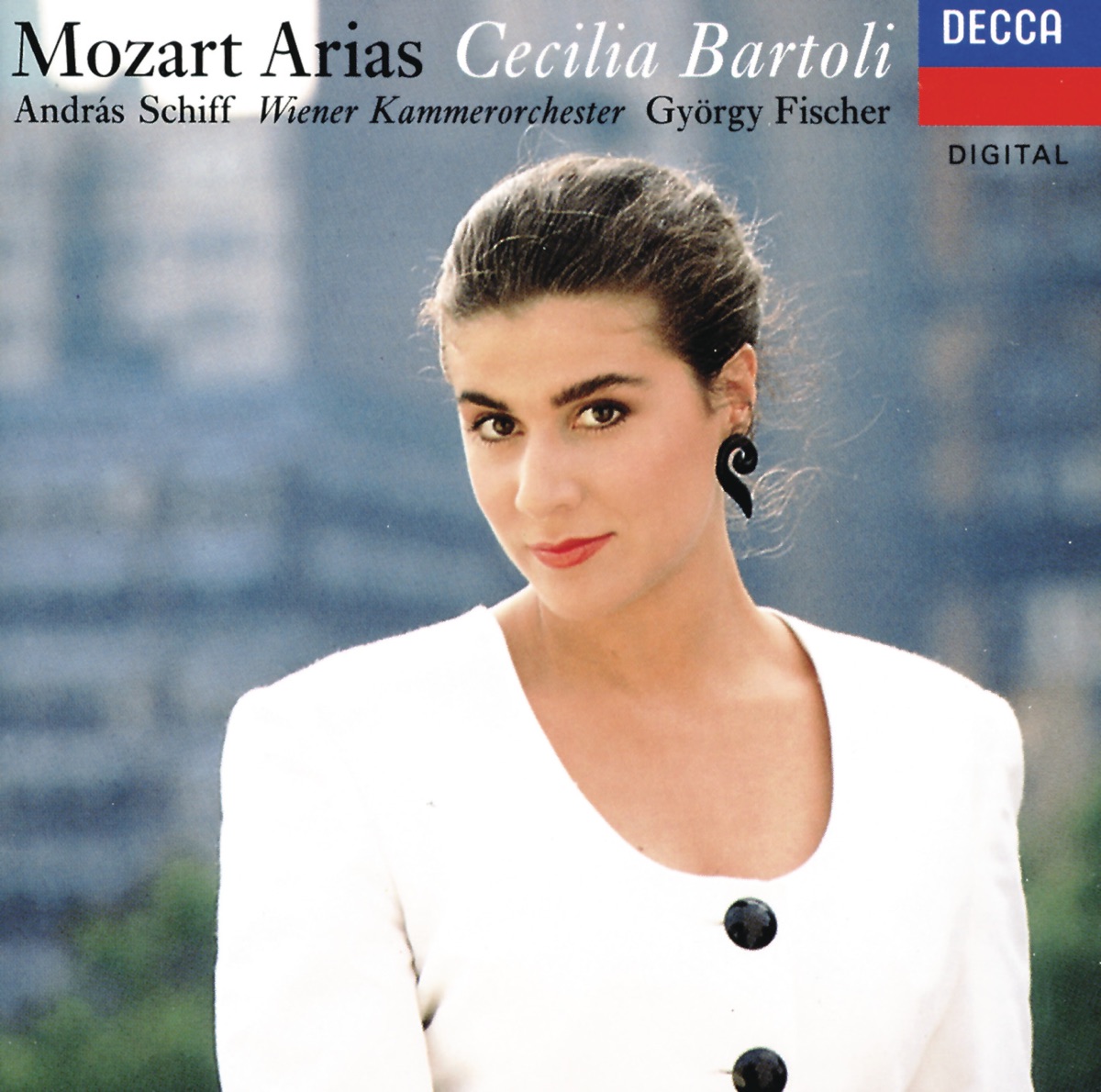 Cecilia Bartoli - Mozart Arias by András Schiff, Cecilia Bartoli, György Fischer & Wiener Kammerorchester album cover