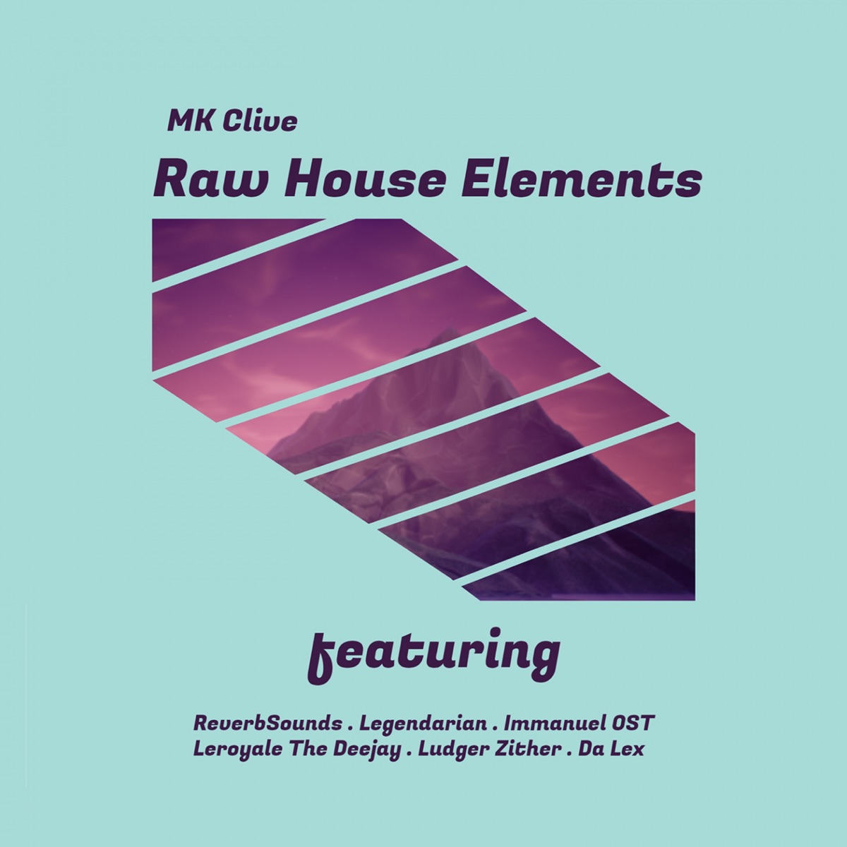 Raw House Elements by M.K Clive album cover