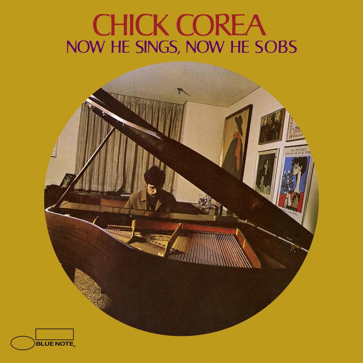 Now He Sings, Now He Sobs by Chick Corea album cover