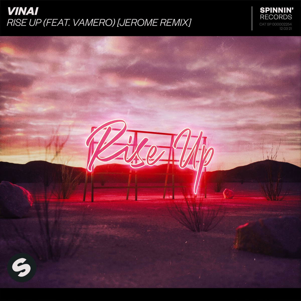 Rise Up (feat. Vamero) [Jerome Remix] - Single by Vinai album cover