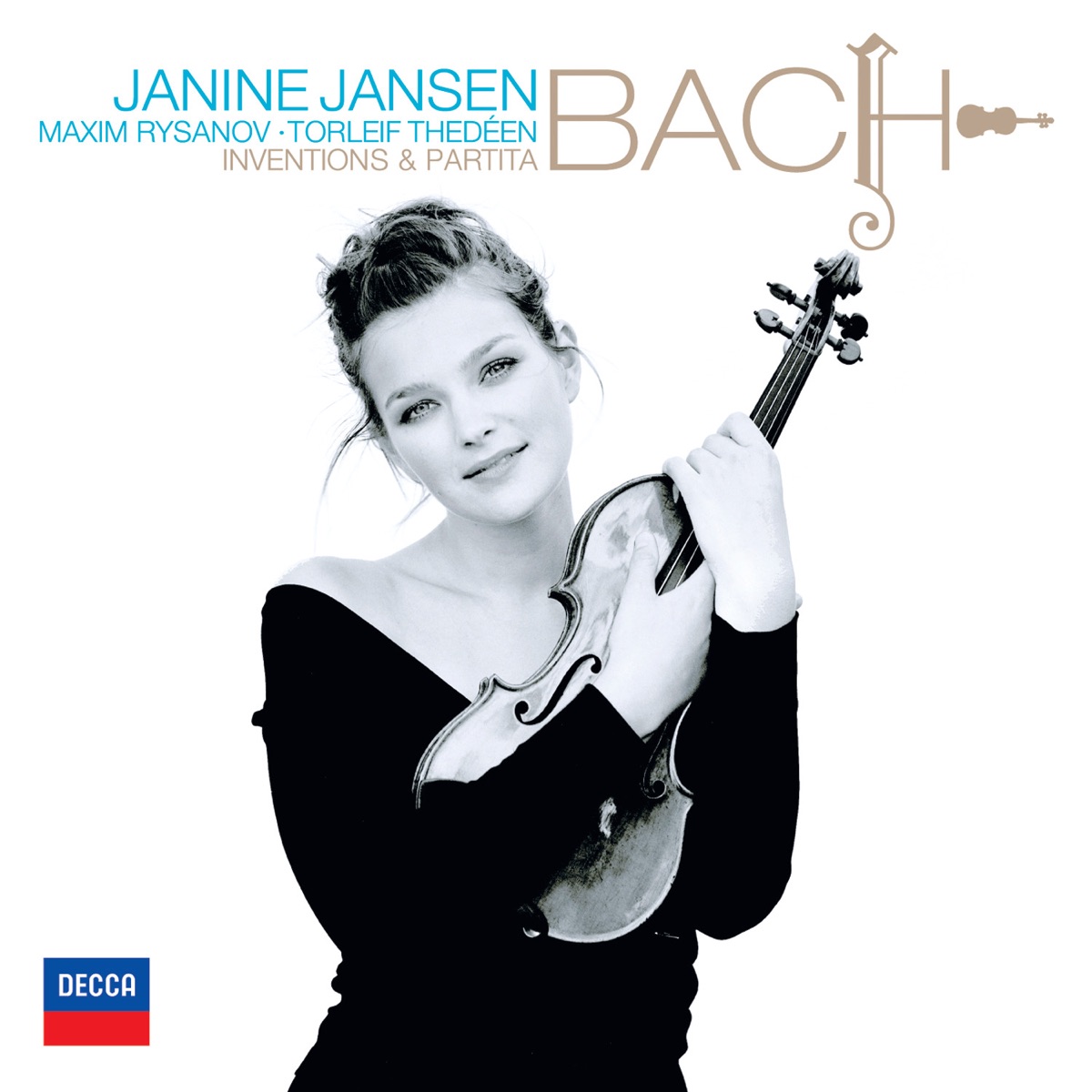 Bach: Inventions & Partita by Janine Jansen, Maxim Rysanov & Torleif Thedéen album cover