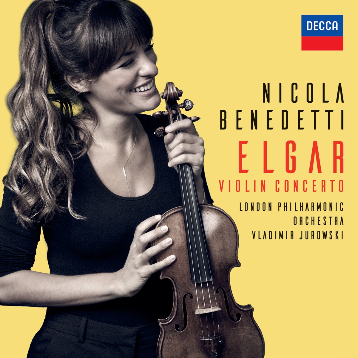 Elgar by Nicola Benedetti, London Philharmonic Orchestra & Vladimir Jurowski album cover