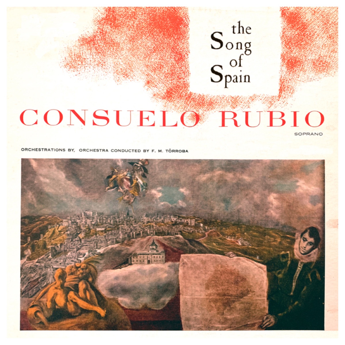 The Song Of Spain by Consuelo Rubio album cover