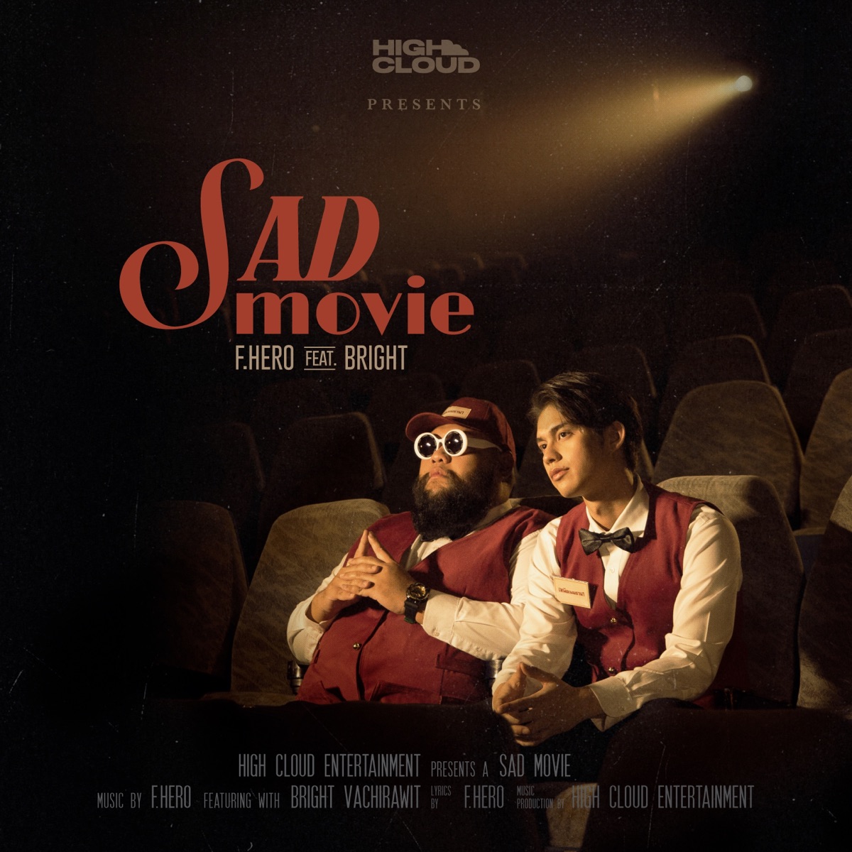 Sad Movie (feat. ไบร์ท วชิรวิชญ์) - Single by F.HERO album cover