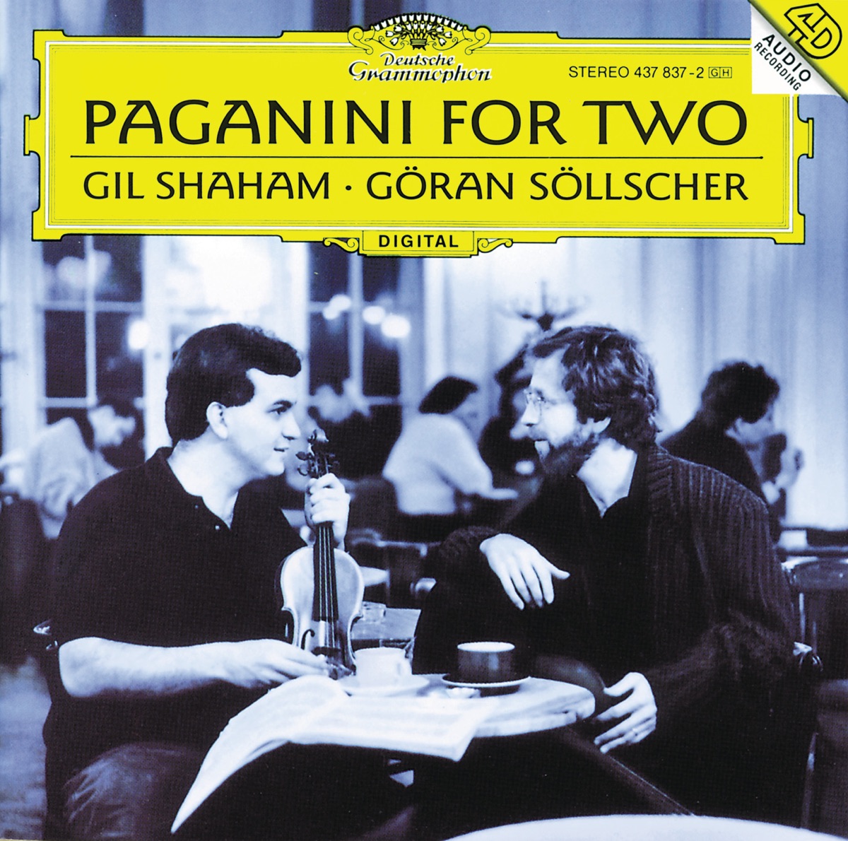 Paganini for Two by Gil Shaham & Göran Söllscher album cover
