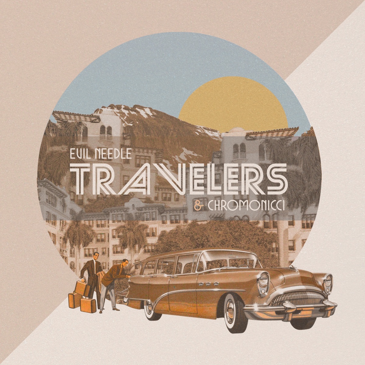 Travelers by Evil Needle & chromonicci album cover