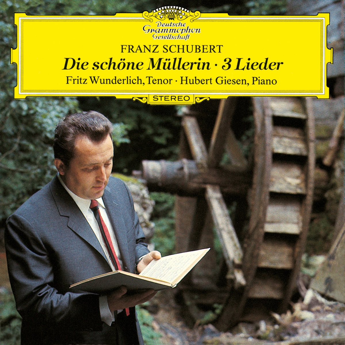 Schubert: Die schöne Müllerin, Op. 25, D. 795 by Fritz Wunderlich & Hubert Giesen album cover