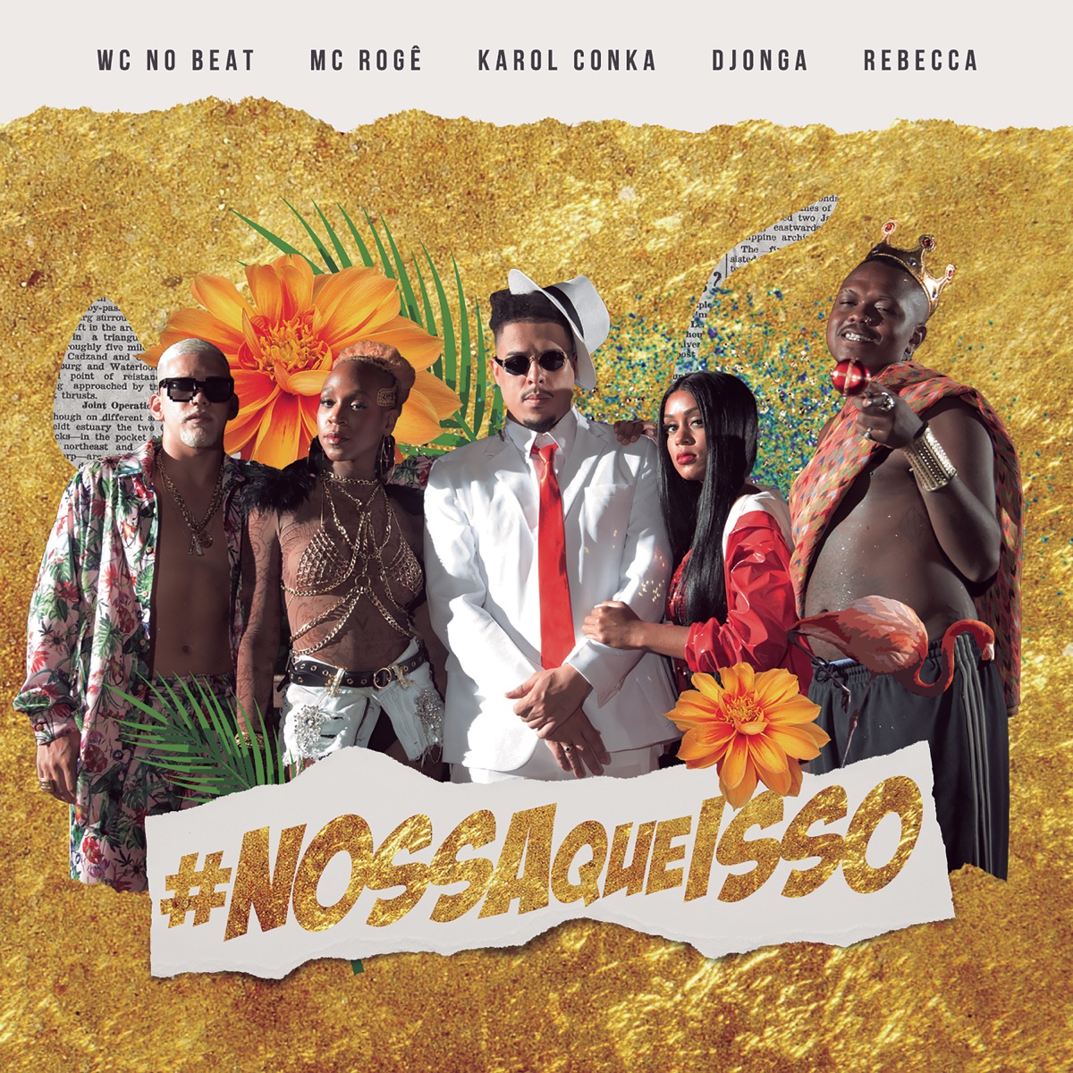 Nossa Que Isso (feat. Mc Rebecca & MC Rogê) - Single by WC no Beat, Djonga & Karol Conká album cover