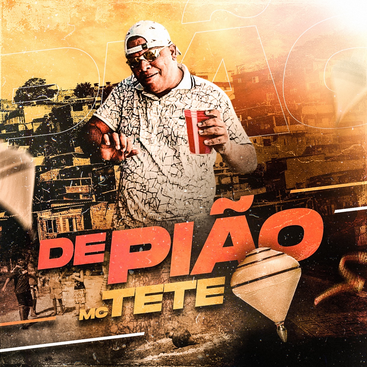De pião - Single by MC Tete album cover