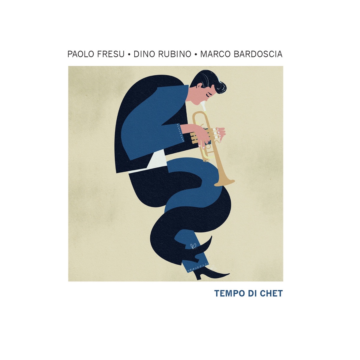 Tempo Di Chet by Paolo Fresu, Dino Rubino & Marco Bardoscia album cover