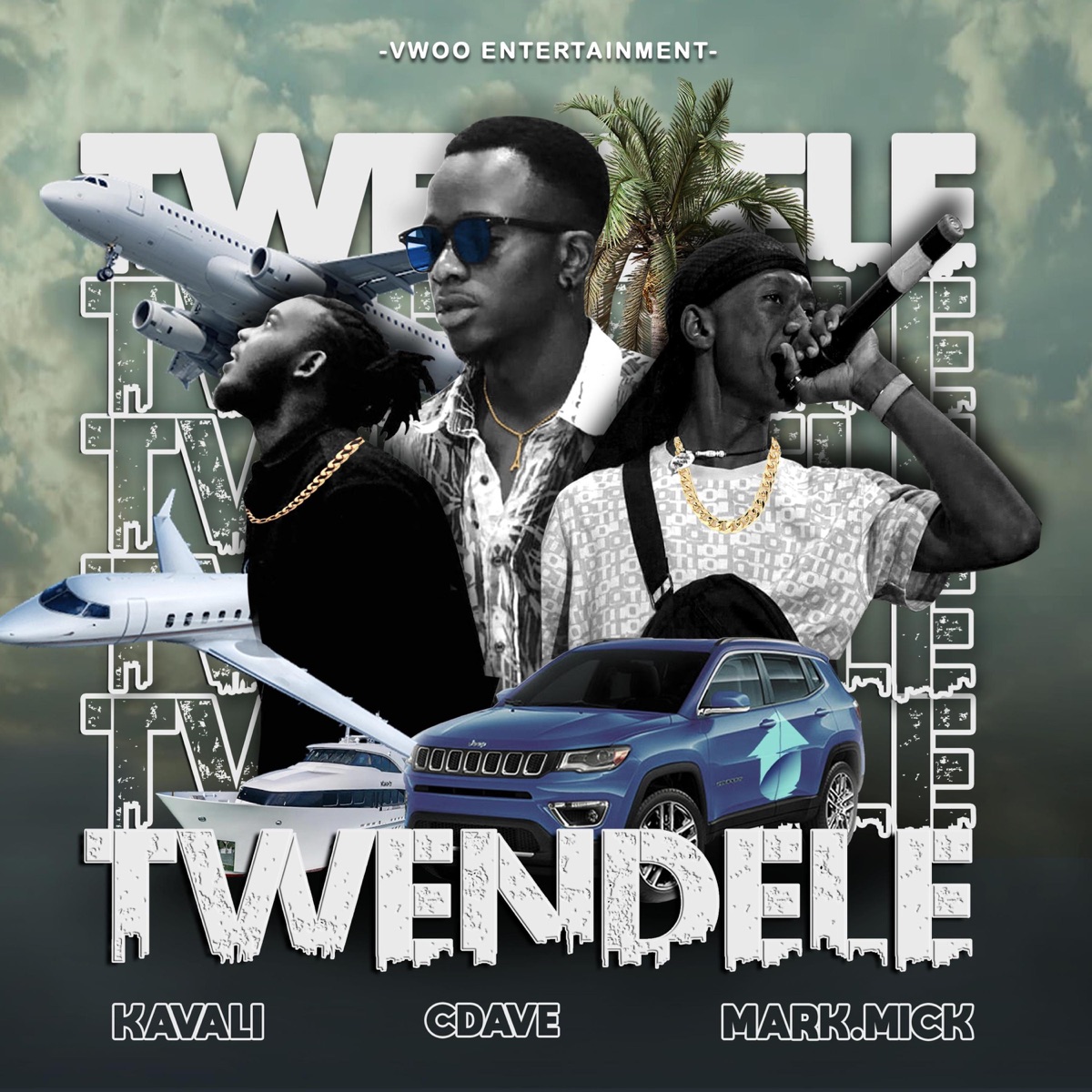 TWENDELE (feat. Mark Mick & Kavali) - Single by CDAVE HONCHO album cover