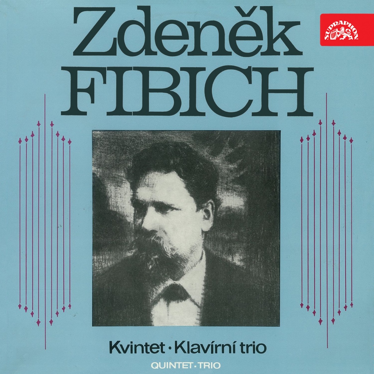 Fibich: Fibich's Trio, Quintet, Piano Trio by Karel Dlouhy, Zdenek Tylsar & Fibich´s Trio album cover