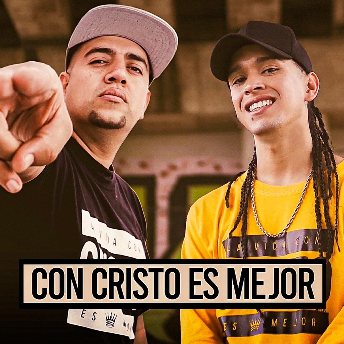 Con Cristo Es Mejor (feat. G Low) - Single by Apostoles del Rap album cover