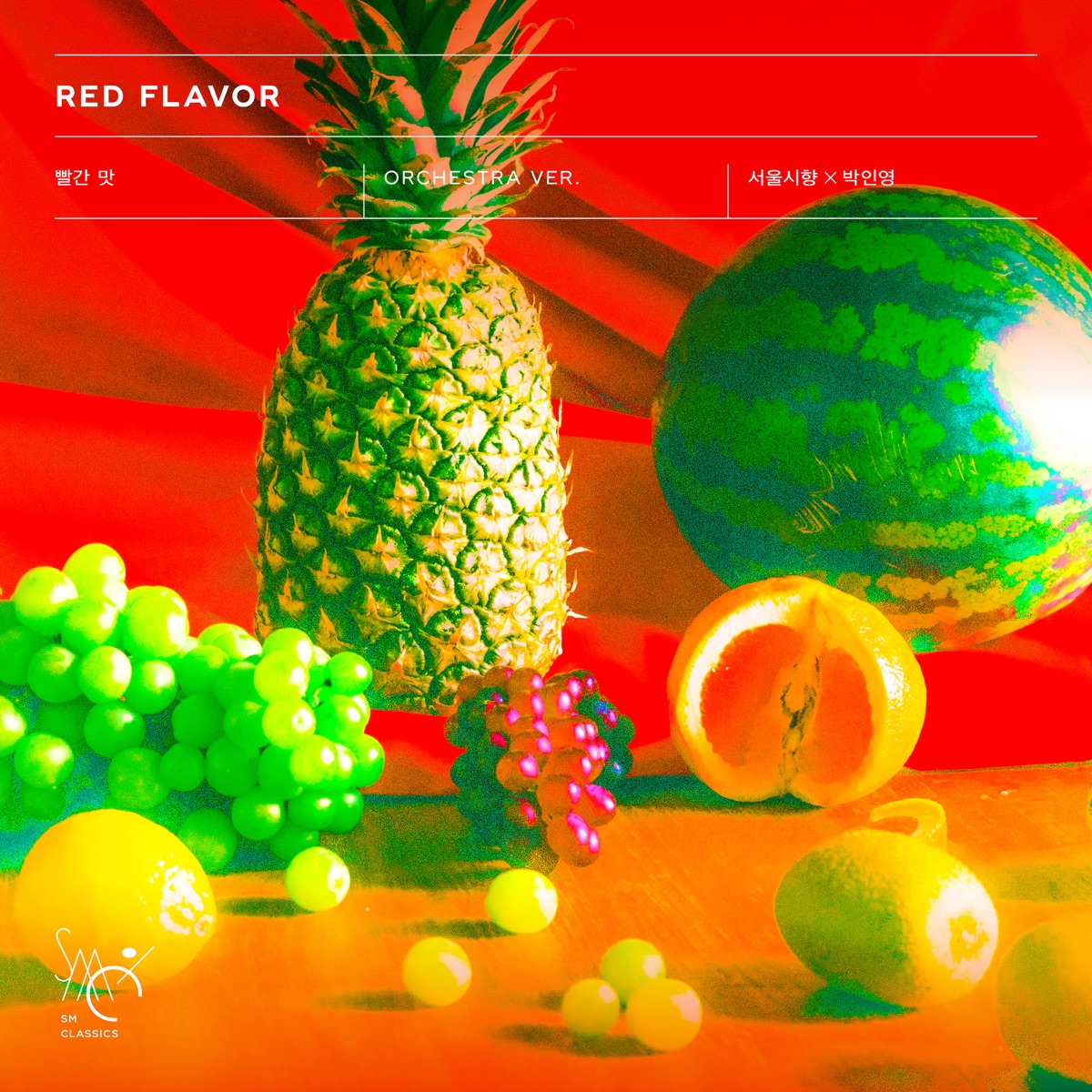 Red Flavor (Orchestra Version) - Single by Seoul Philharmonic Orchestra & Inyoung Park album cover