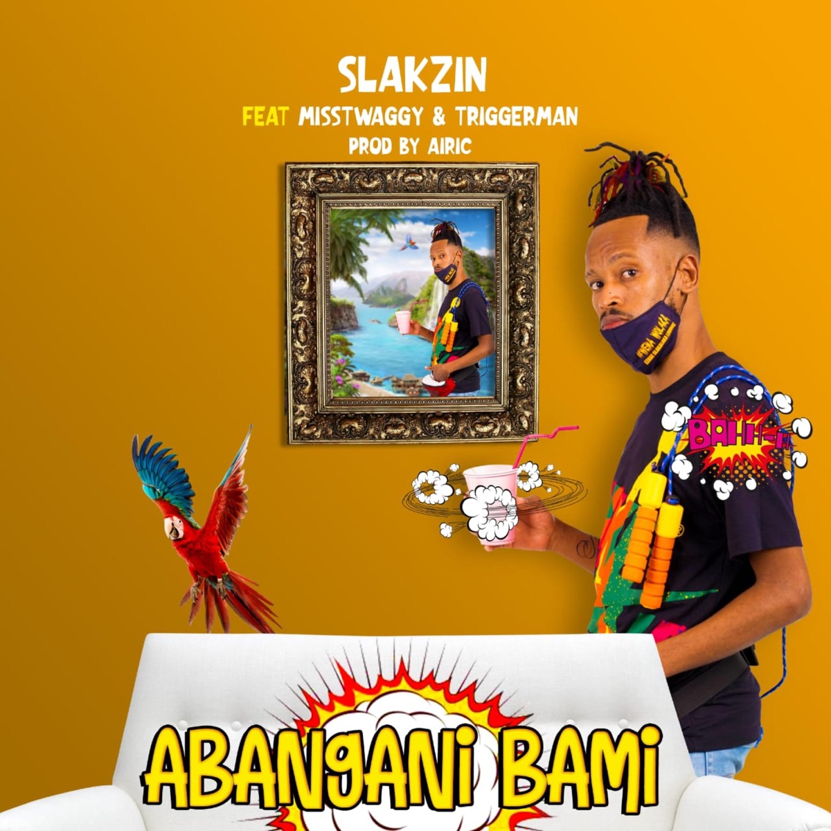 Abangani Bami (feat. Triggerman & Misstwaggy) - Single by Slakzin album cover
